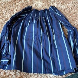 Off the shoulder shirt top